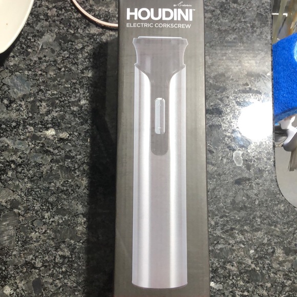 Houdini by Rabbit Electric Corkscrew wine opener - New in box - Picture 2 of 4